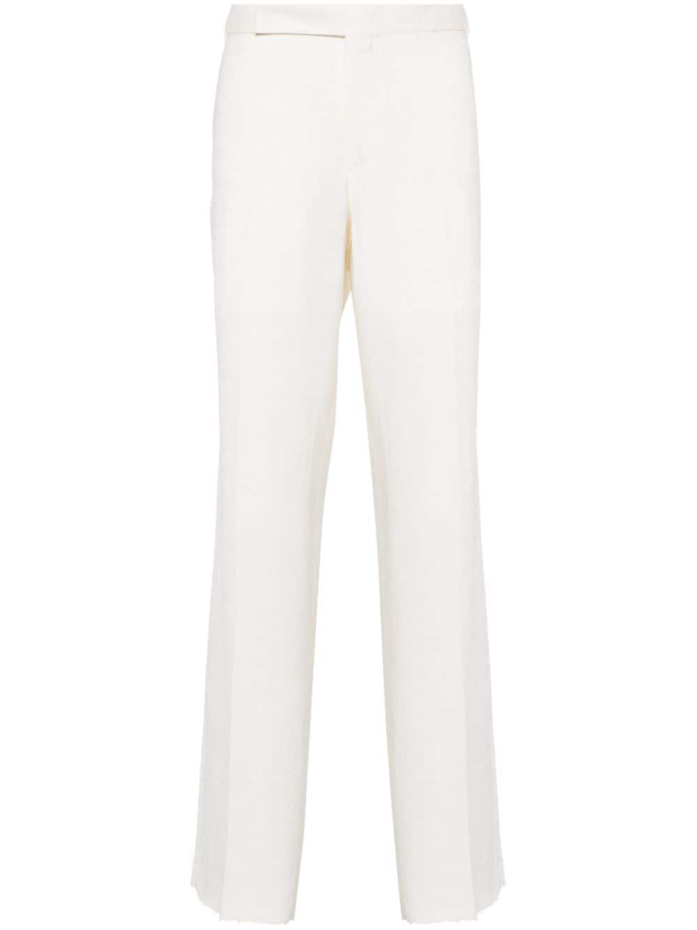 Lardini Straight-leg Trousers In White
