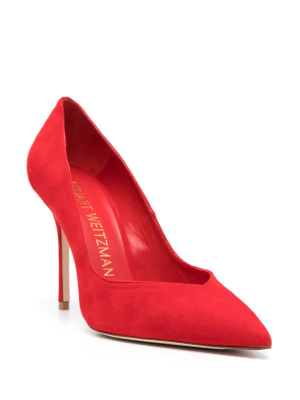 Stuart weitzman hot sale velvet heels