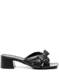 Stuart Weitzman Sofia 45mm leather sandals - Black