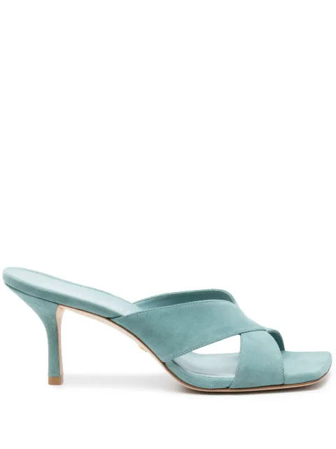 Stuart Weitzman Carmen 75mm mules