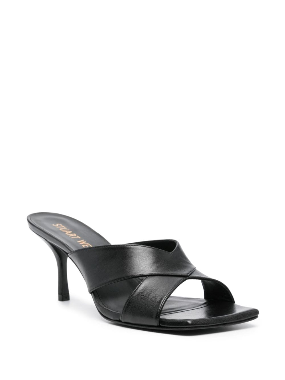 Stuart Weitzman Carmen 75mm sandalen - Zwart