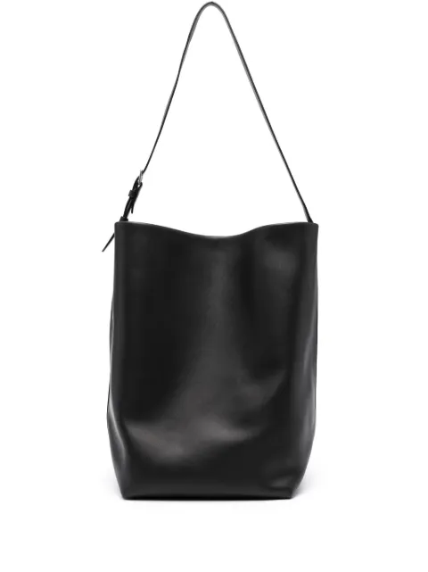 The Row debossed-logo shoulder bag