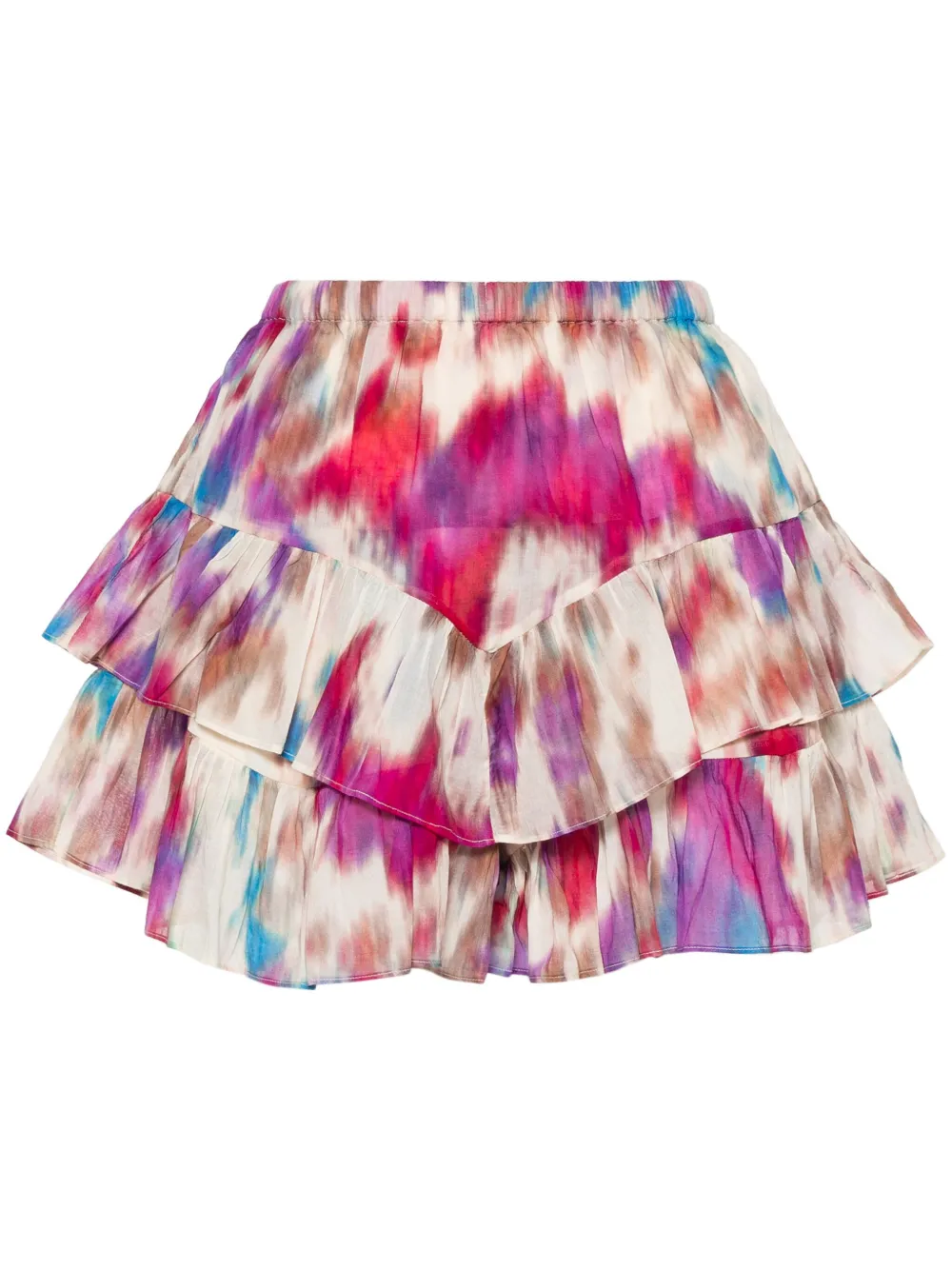 Isabel Marant Étoile Jocadia Printed Cotton Mini Skirt In Pink