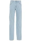 Mugler multi-seam spiral jeans - Blue