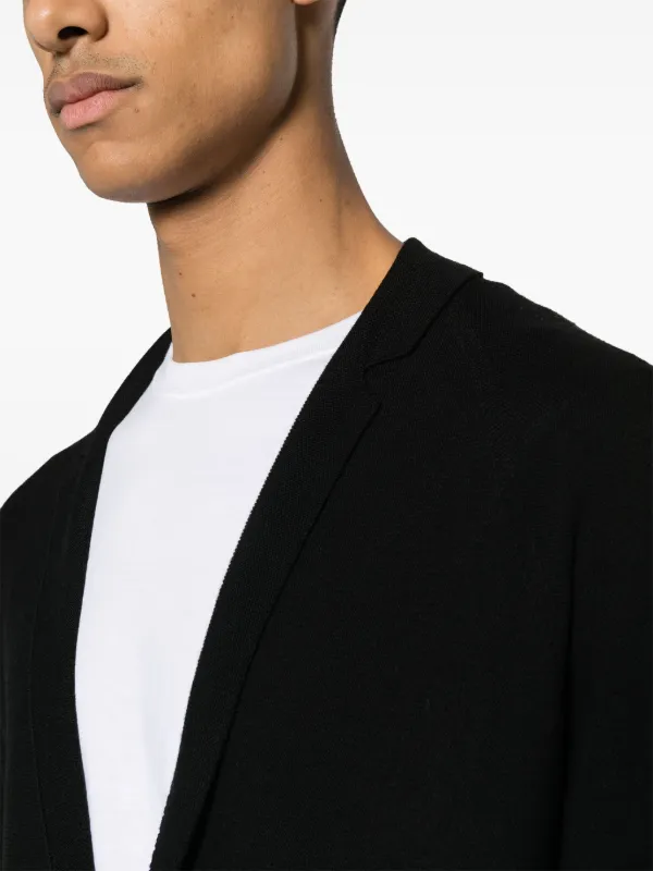 ラルディーニ ブラック カーディガン LARDINI ブラック カーディガン