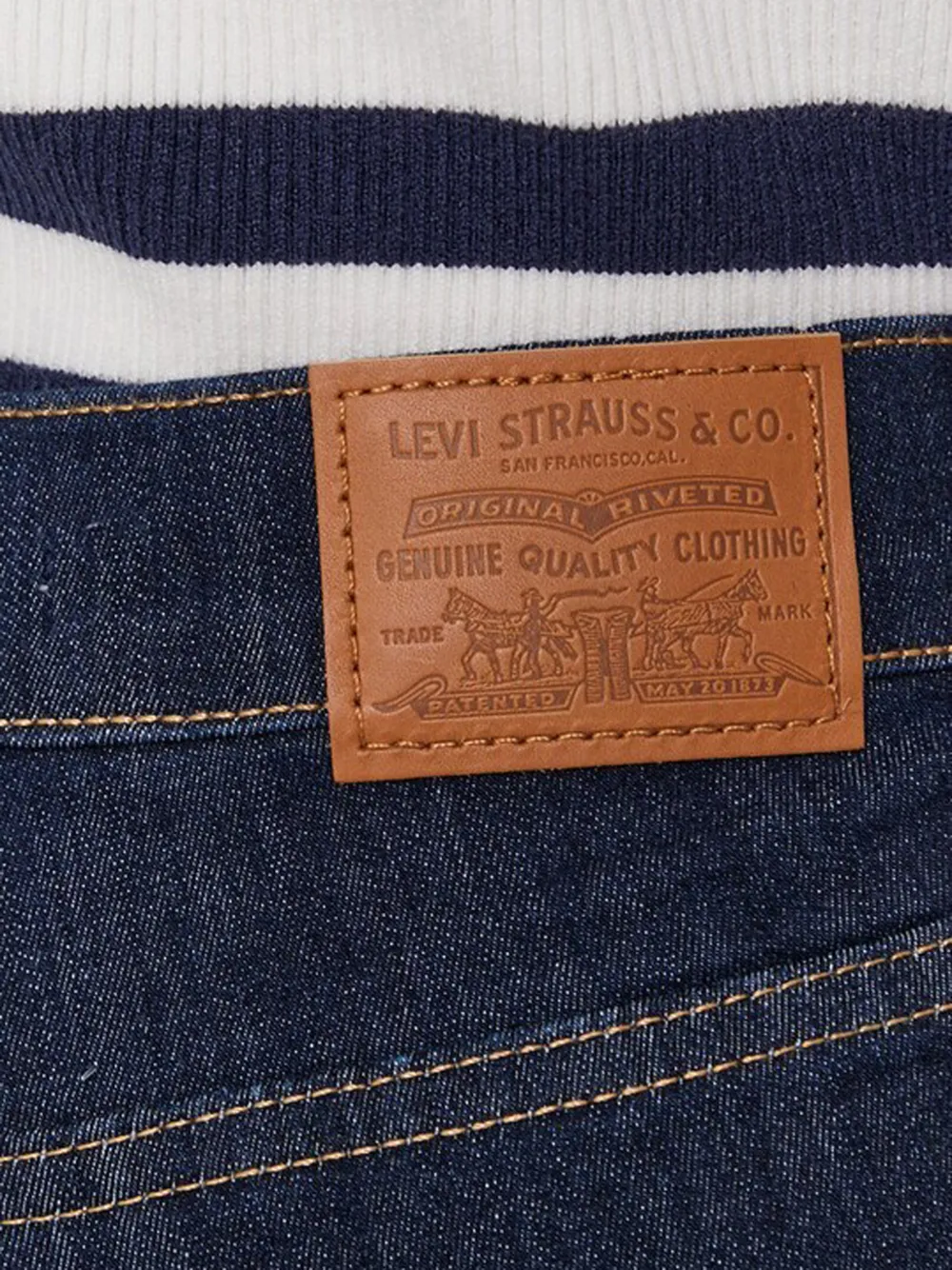 Levi's Jeans met vijf zakken Blauw