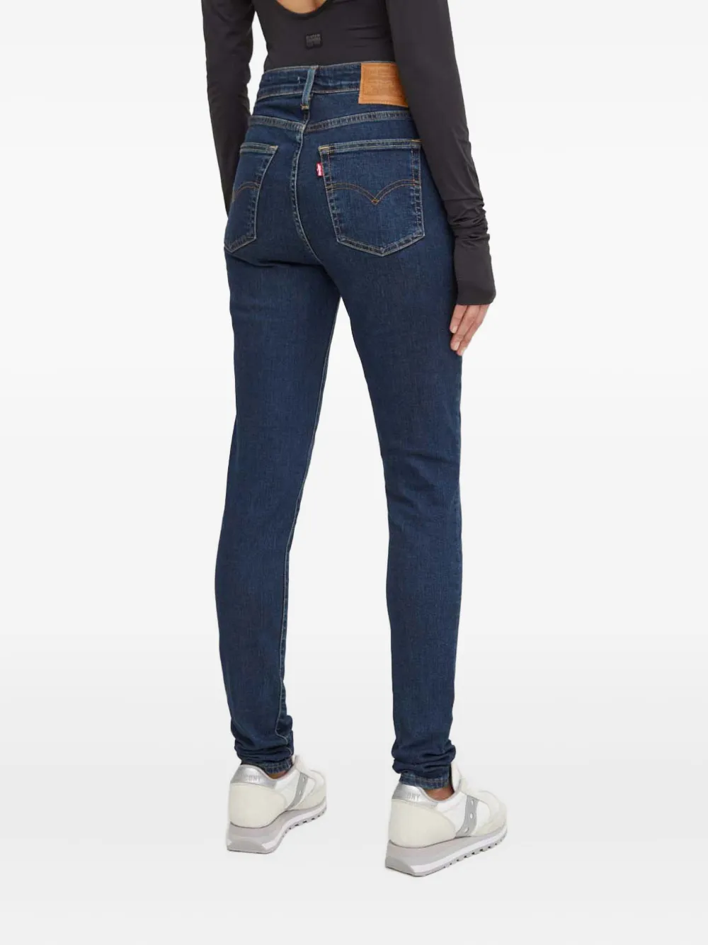 Levi's 721 High Rise Five-pocket Jeans In Blue