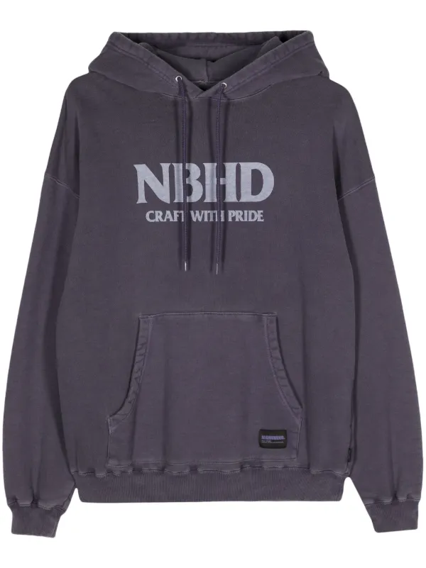 Neighborhood ロゴ パーカー | パープル | FARFETCH JP