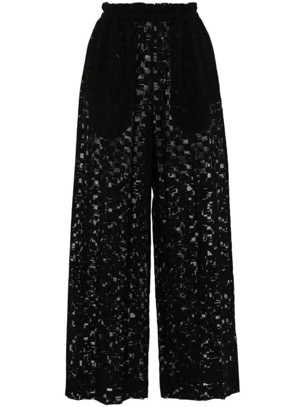 Henrik Vibskov Waybill セミシアーパンツ | ブラック | FARFETCH JP