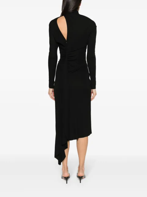 Victoria Beckham cut-out ruched midi dress 1124WDR005229A - 3