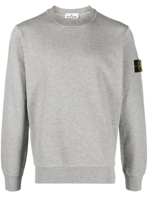 Sweat en coton à patch Compass - Stone Island - Modalova