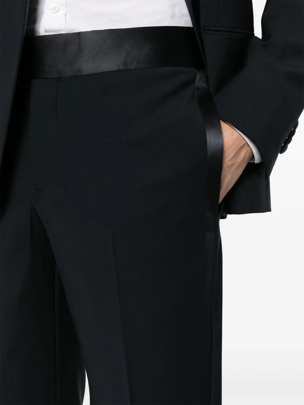 Giorgio Armani ウール シングルスーツ | ブルー | FARFETCH JP