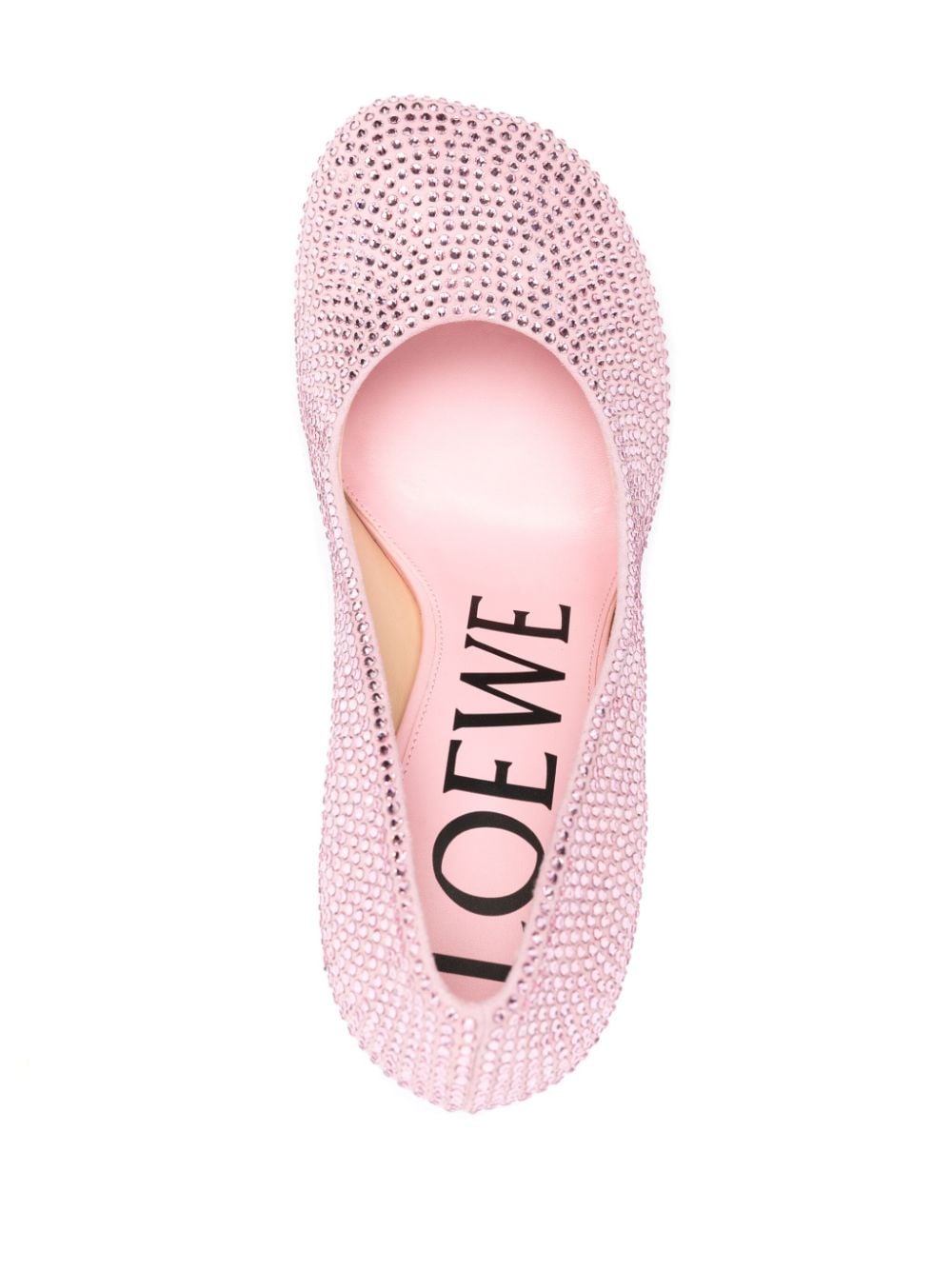 Shop Loewe Toy 90mm Leather Pumps In Pink