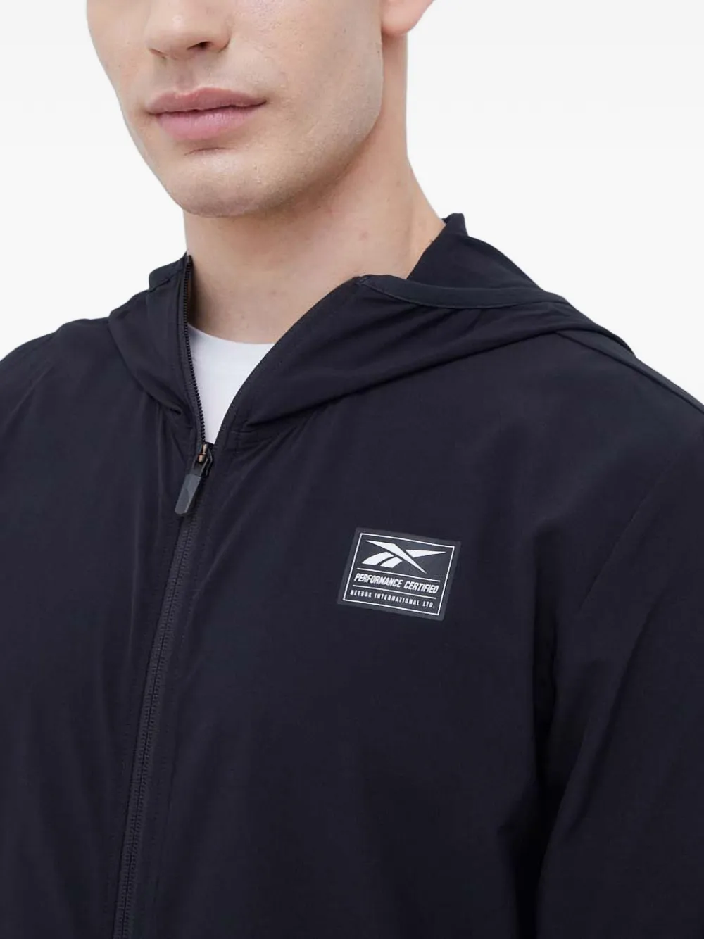 Reebok Hoodie met rits Zwart
