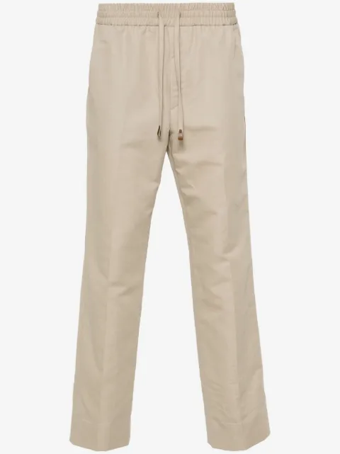 Brioni mid-rise straight-leg trousers