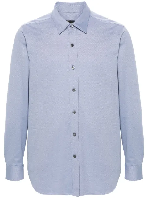 Brioni long-sleeves cotton shirt