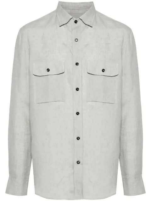 Brioni Military shirt