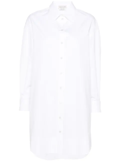 Alexander McQueen cotton-poplin shirtdress Women