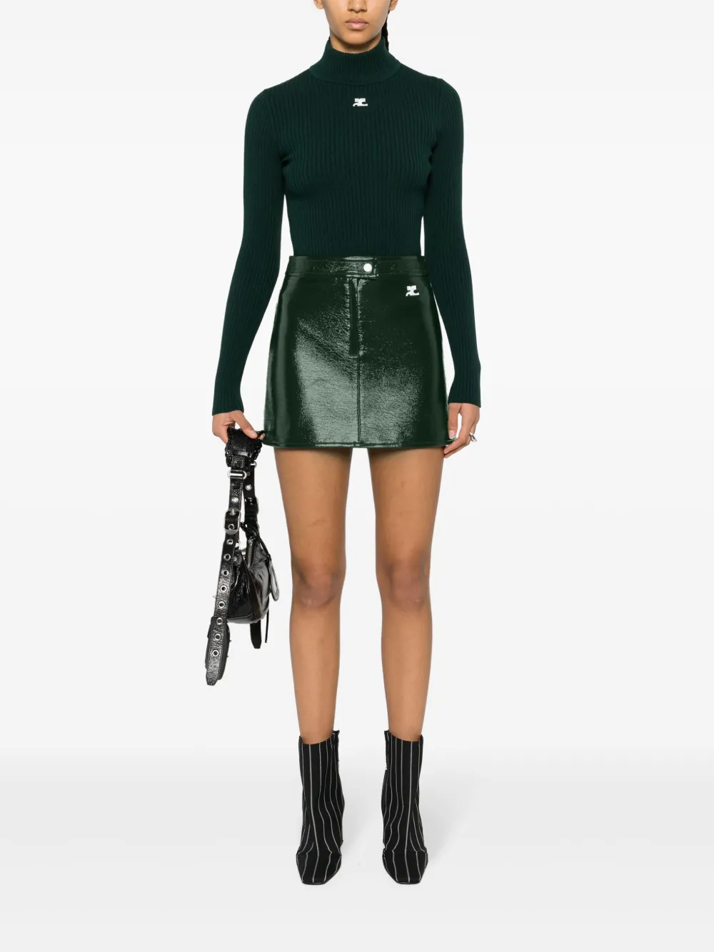 Courrèges Vinyl rok - Groen