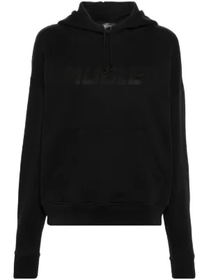 MUGLER 売れ筋商品|||マグラー パーカー・スウェットシャツ アウター レディース Sweatshirts Black Mugler H&M スターモチーフフーディー サイズXL｜Yahoo!フリマ
