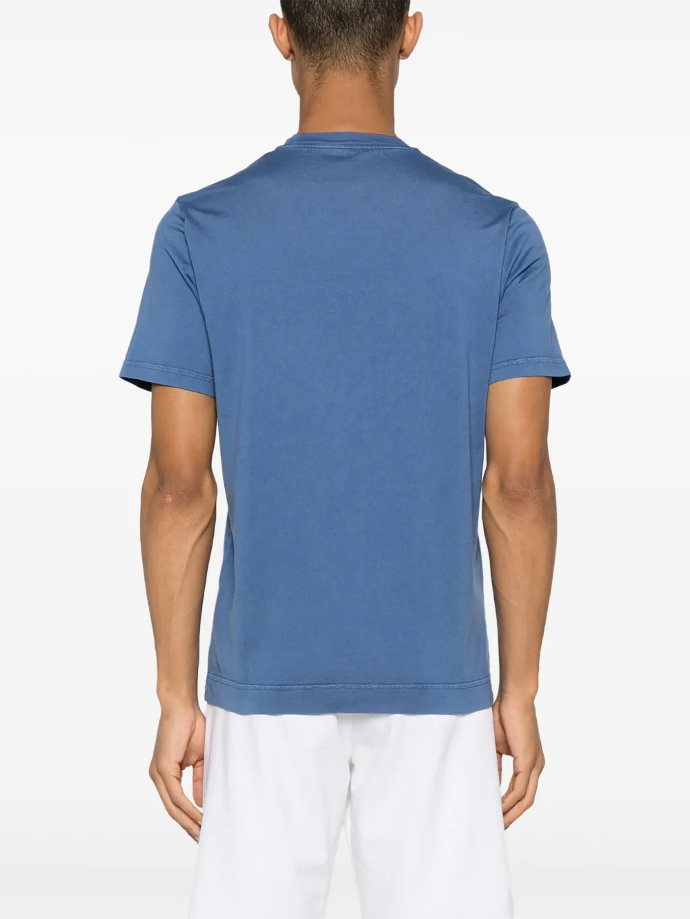 Shop Fedeli Extreme Cotton T-shirt In Blue