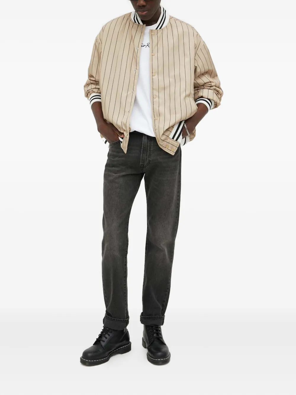 Levi's 551z riveted denim jeans - Zwart