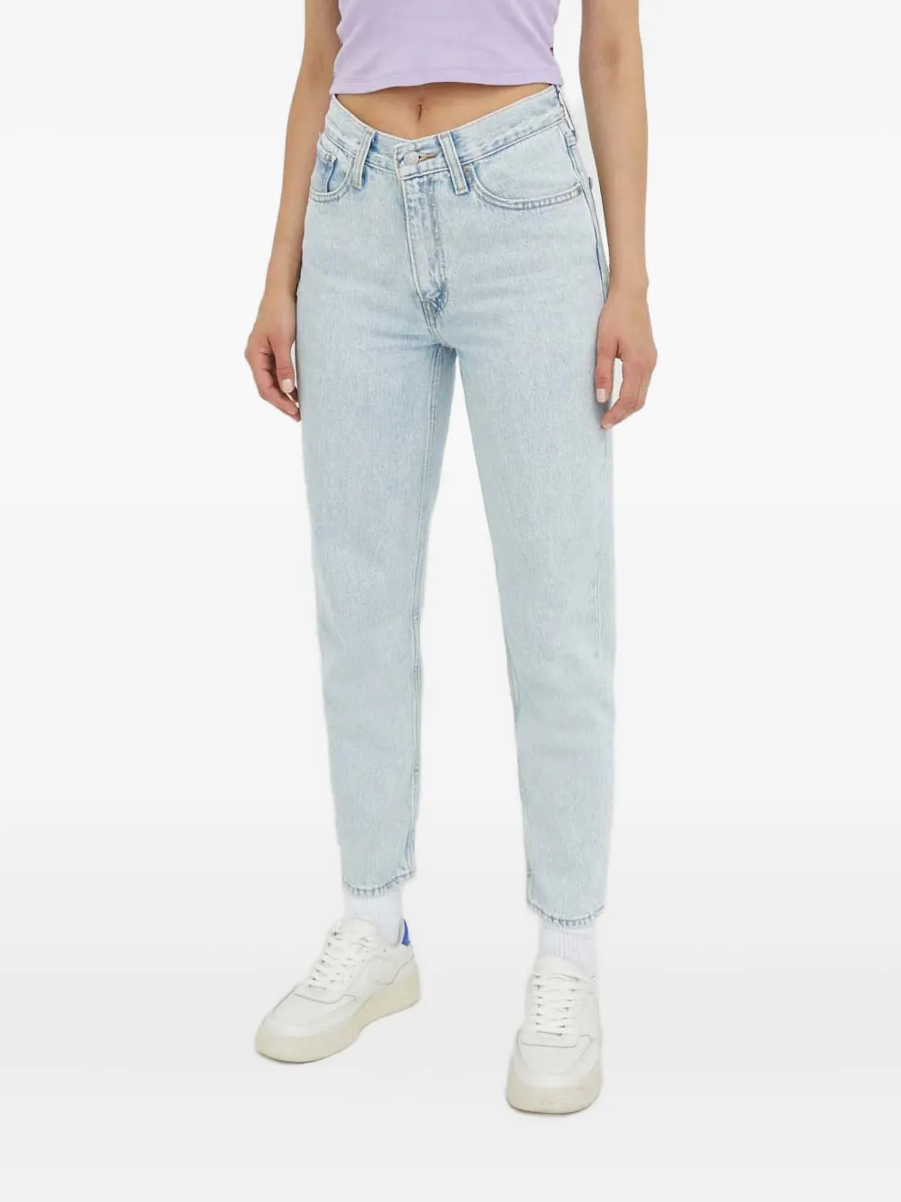 Levi's 80's mom riveeted denim jeans - Blu