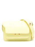 Marni Trunk leather cross body bag - Yellow