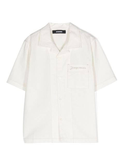 JACQUEMUS L'ENFANT La Chemise short-sleeve shirt