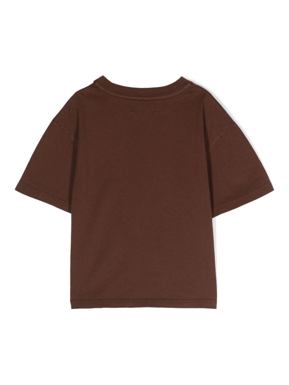 Shop Jacquemus L'enfant Logo-print Cotton T-shirt In Brown