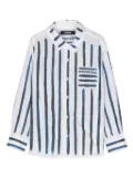 JACQUEMUS L'ENFANT La Peinture cotton shirt - White