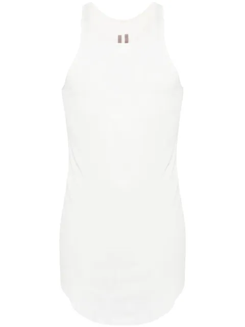 Rick Owens longline cotton tank top