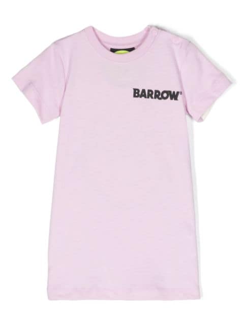 Barrow kids logo-print cotton T-shirt