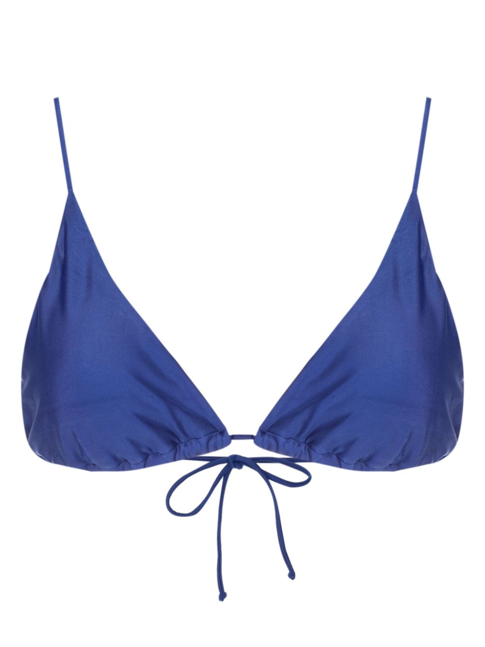 Lenny Niemeyer triangle bikini top - Blue