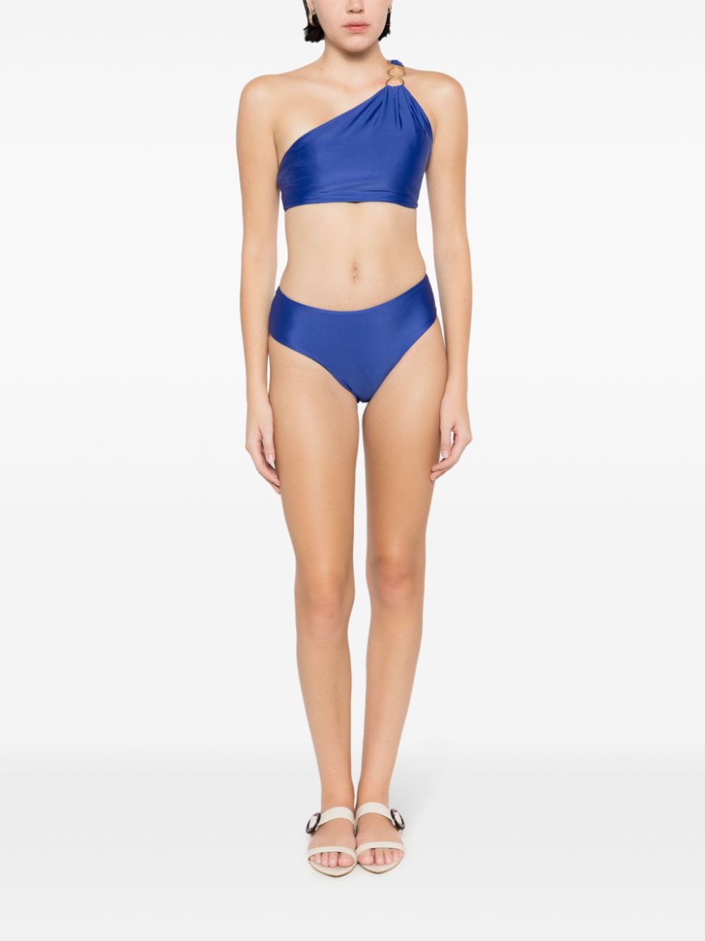 Lenny Niemeyer High waist bikinislip - Blauw