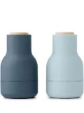 Audo Bottle Grinder ceramic salt and pepper mill (set of two) - Blue