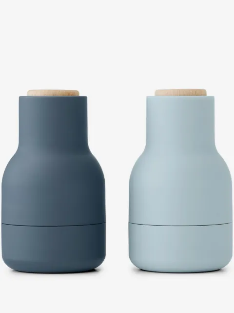 Audo Bottle Grinder ceramic salt and pepper mill (set of two)