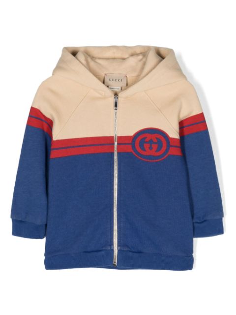 Gucci Kids hoodie à logo GG