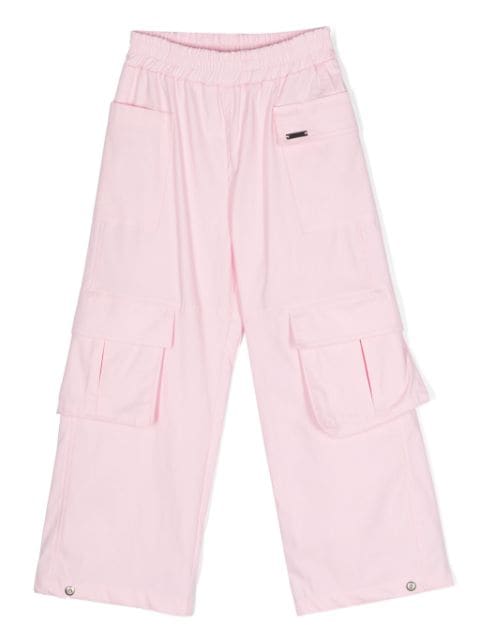 Monnalisa straight-leg cargo trousers