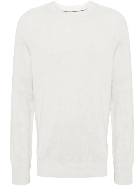 Brunello Cucinelli ribbed-knit cotton jumper