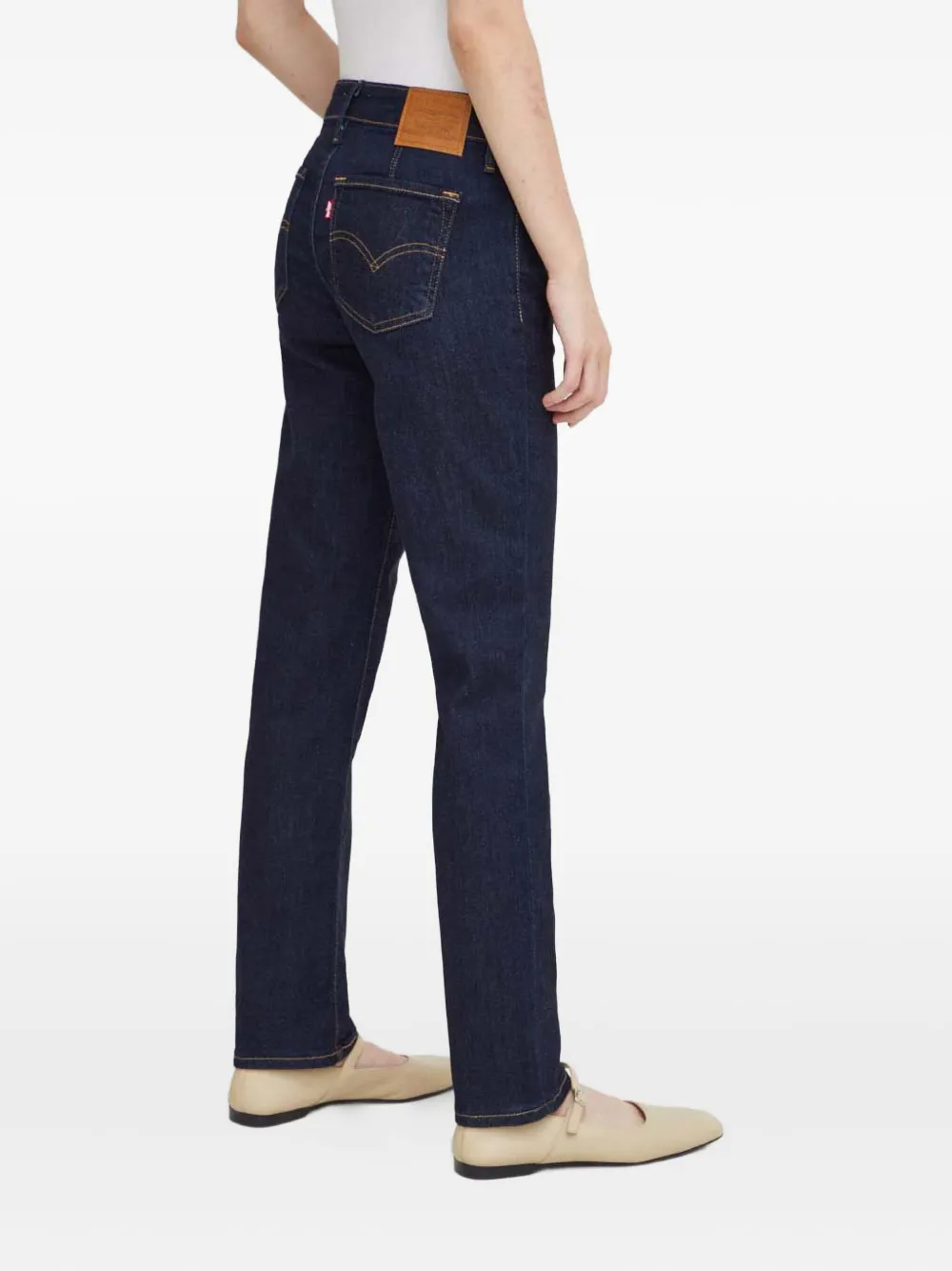 Levi's 712 slim-fit jeans Blauw