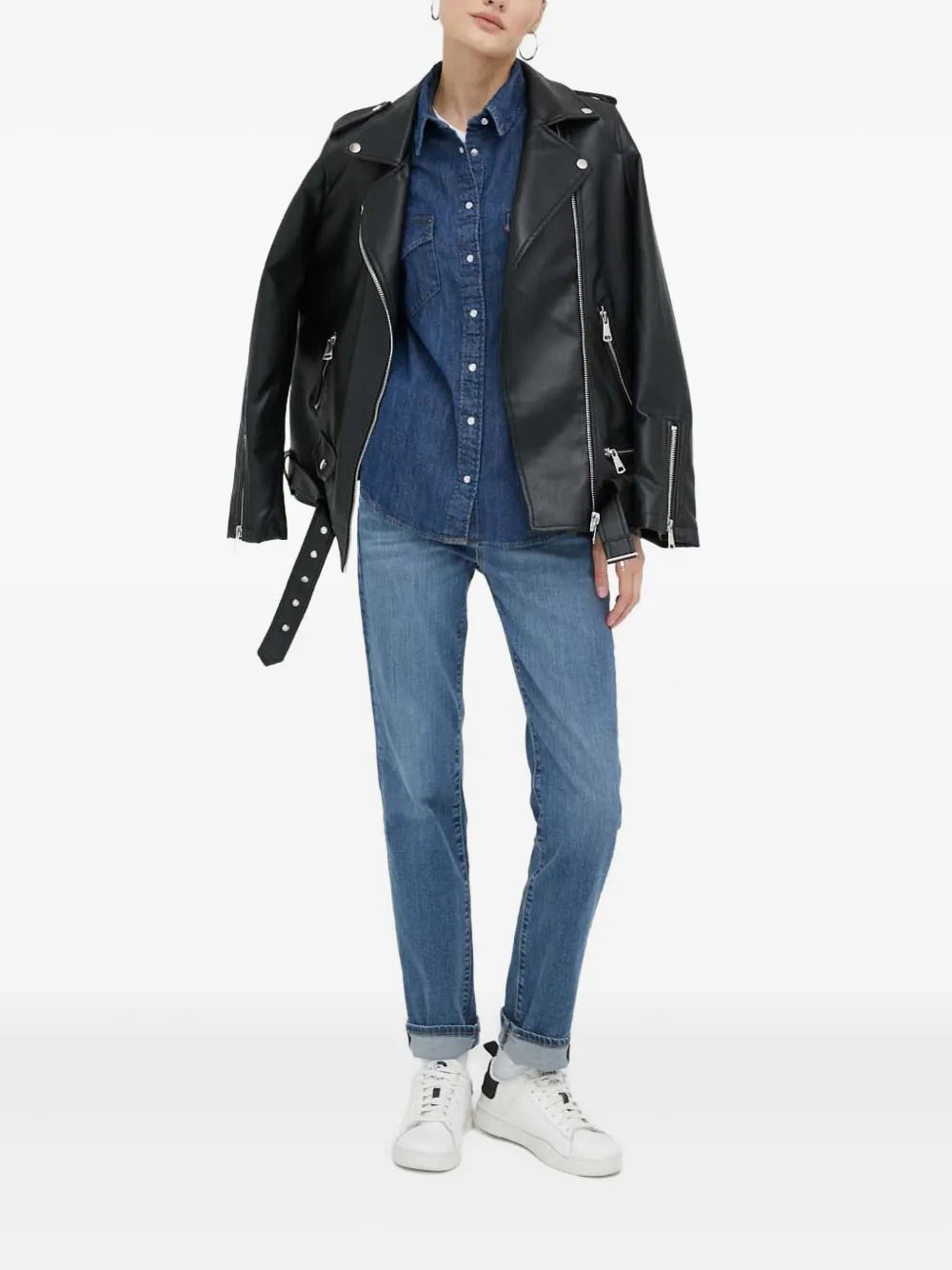 Levi's 712 Five-pocket Jeans In Blue