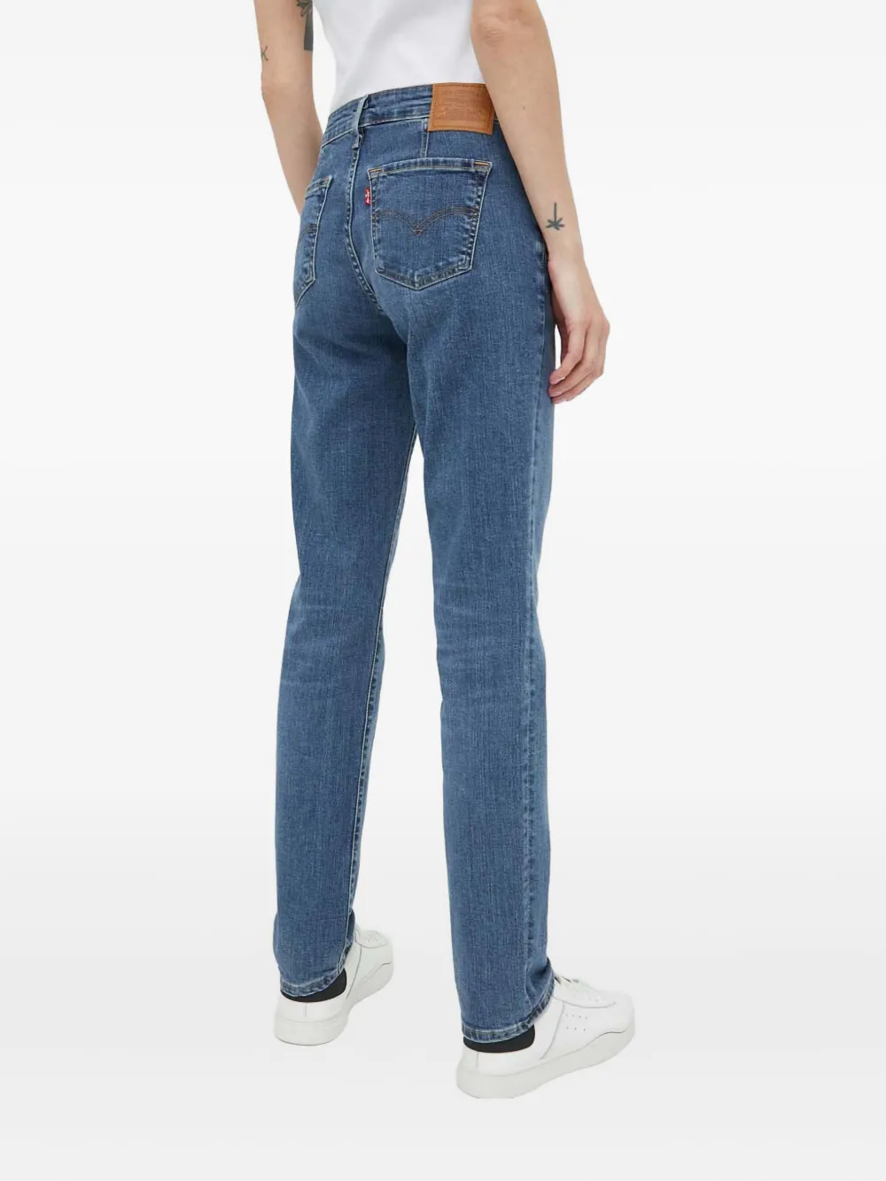 Levi's 712 Five-pocket Jeans In Blue