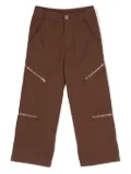 JACQUEMUS L'ENFANT Le Cargo cotton trousers - Brown