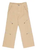 JACQUEMUS L'ENFANT Le Cargo cotton trousers - Neutrals