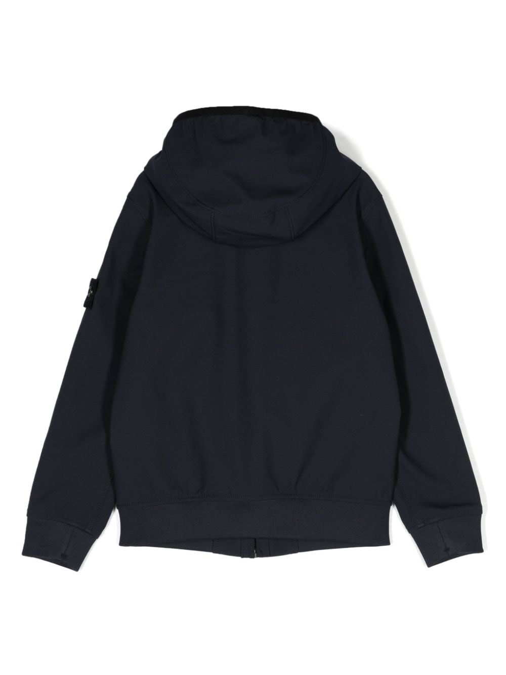Image 2 of Stone Island Junior zipped hooded jacket