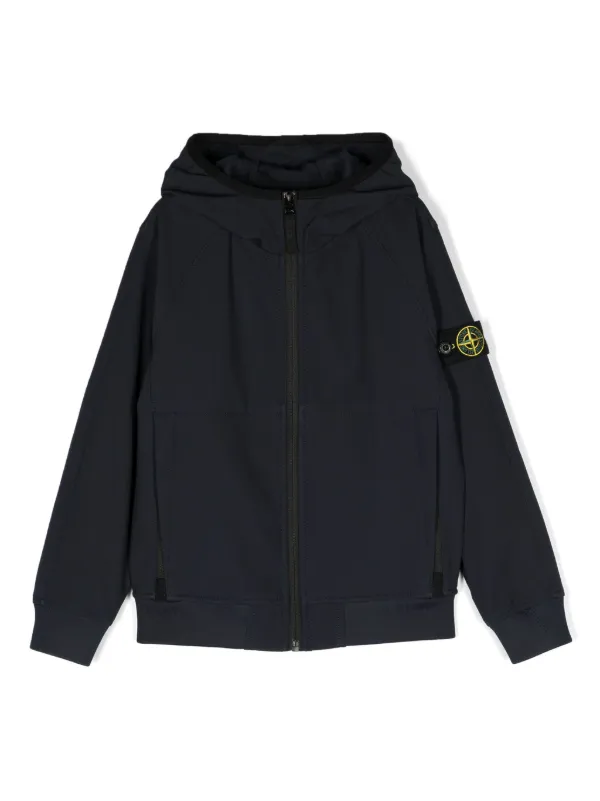 Blue stone island jacket junior hotsell