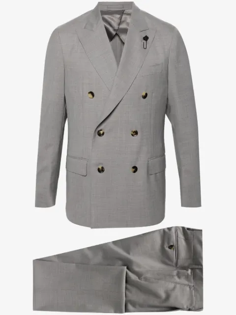 Lardini traje con doble botonadura