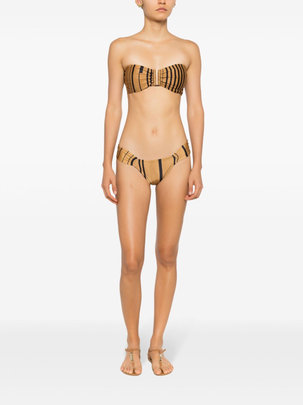 Lenny Niemeyer Rita bandeau bikinitop - Bruin