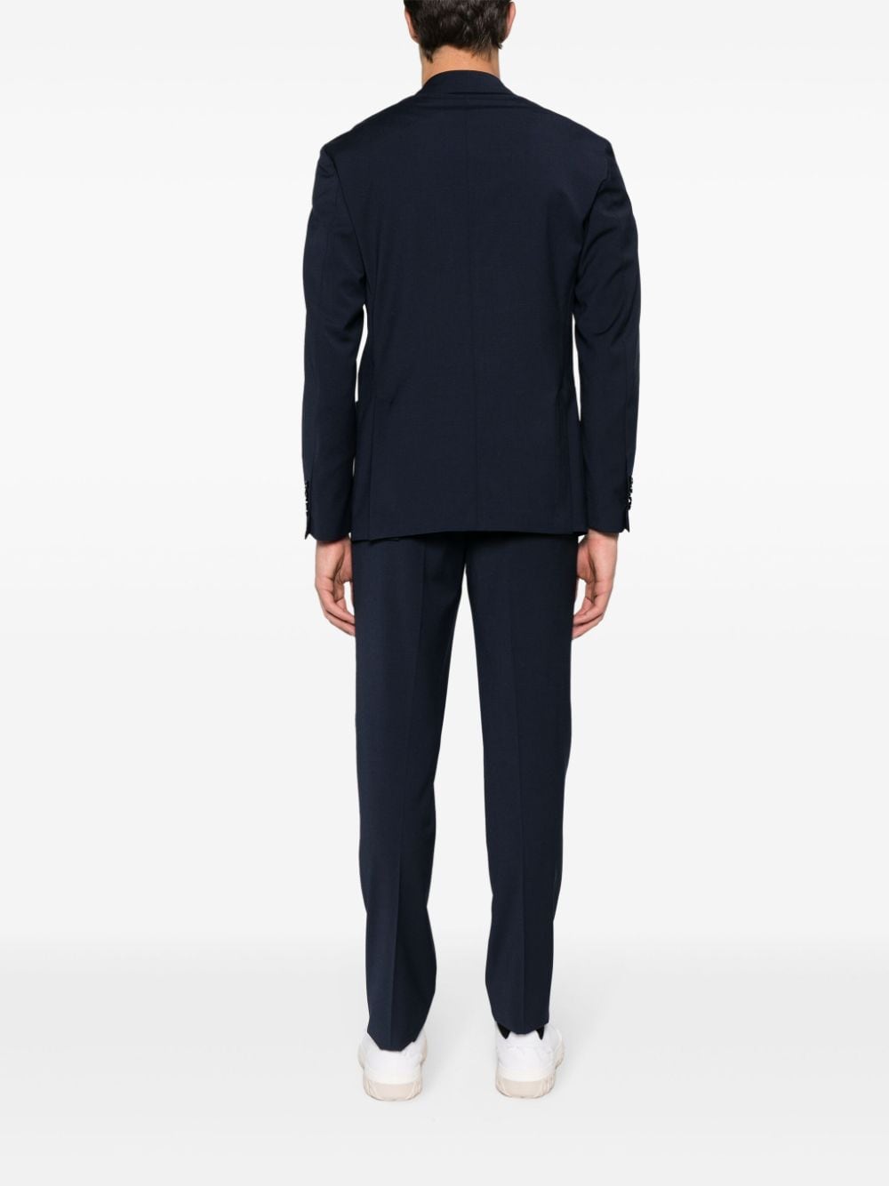 Shop Lardini Single-breasted Suit In Blue